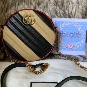 NIB ✨GUCCI GG MARMONT LEATHER SHOULDER BAG✨
